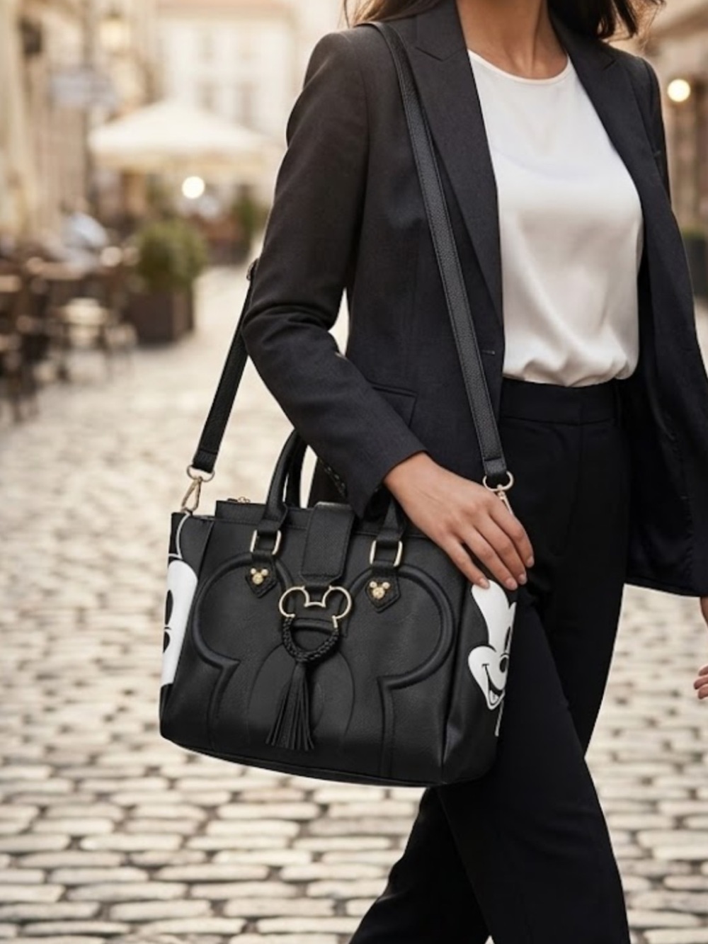 Disney Mickey Mouse Crossbody Satchel Handbag